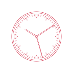Objects Wall Clocks Ikea Skarig Wall Clock Sticker Outline Svg File, Free Vectors File